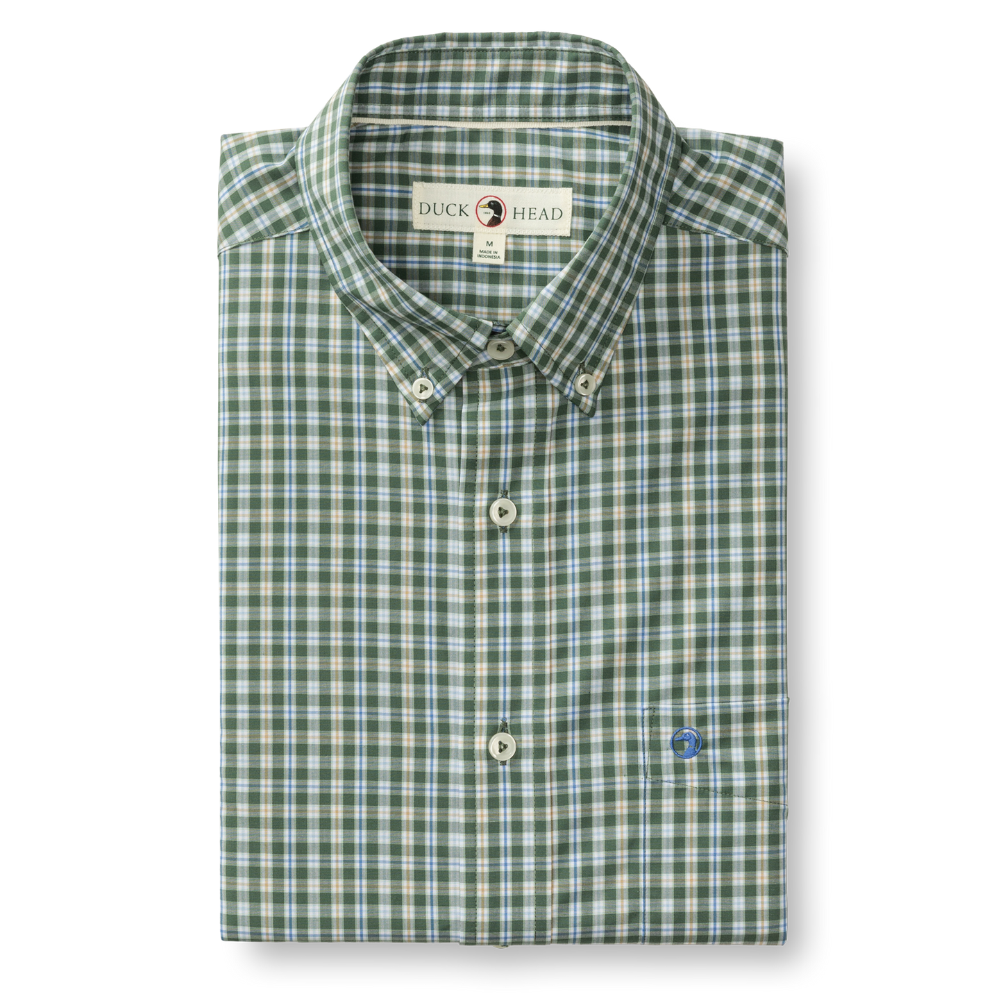 FALLON PLAID PERF POPLIN SHIRT