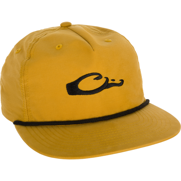 DRAKE LOGO ROPE HAT