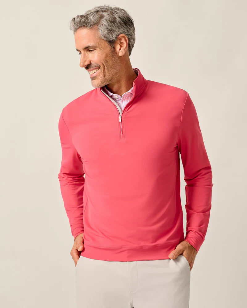 MOTION PERF QTR ZIP PULLOVER