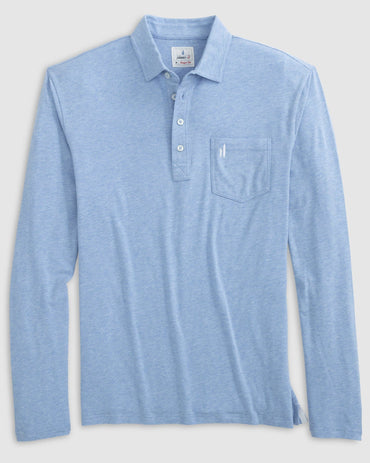 CUTLER FOUR BUTTON POLO LS
