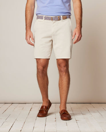 NASSAU COTTON BLEND SHORTS 8 INCH