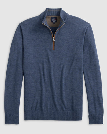 RAYNOR MERINO QTR ZIP SWEATER