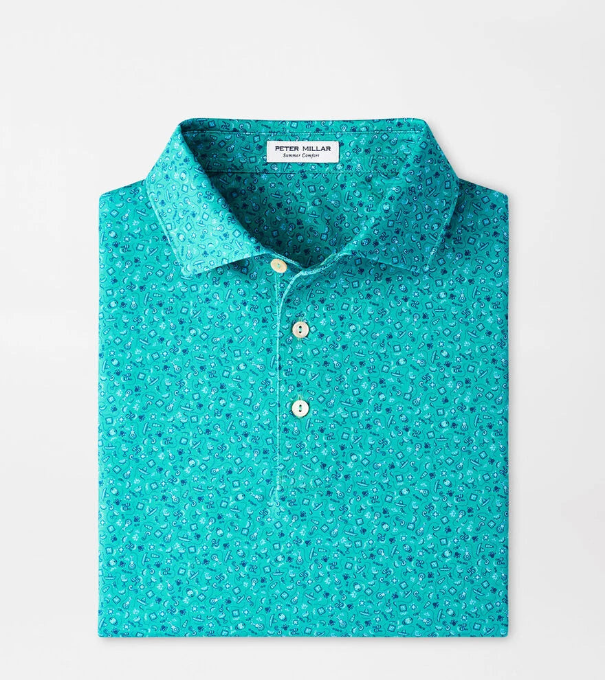 DAY OF THE DEAD PERF JERSEY POLO