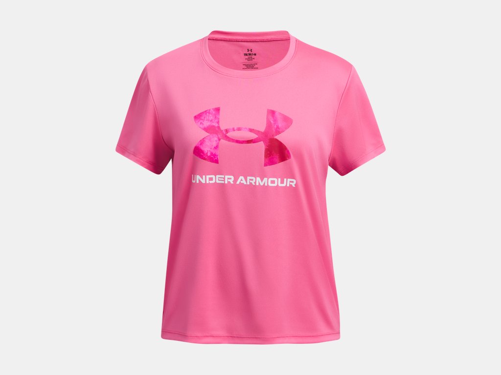 GIRLS TECH BIG LOGO PRINT SS T