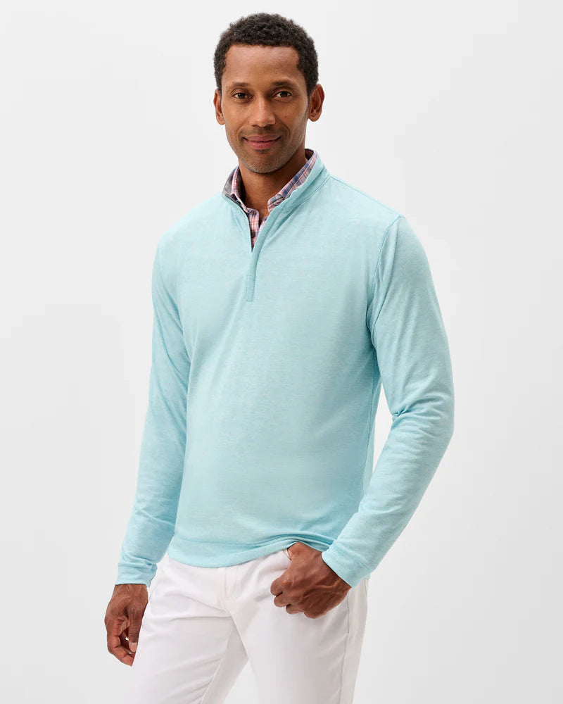 PIRCIO DRI RELEASE HEATHERED QTR ZIP