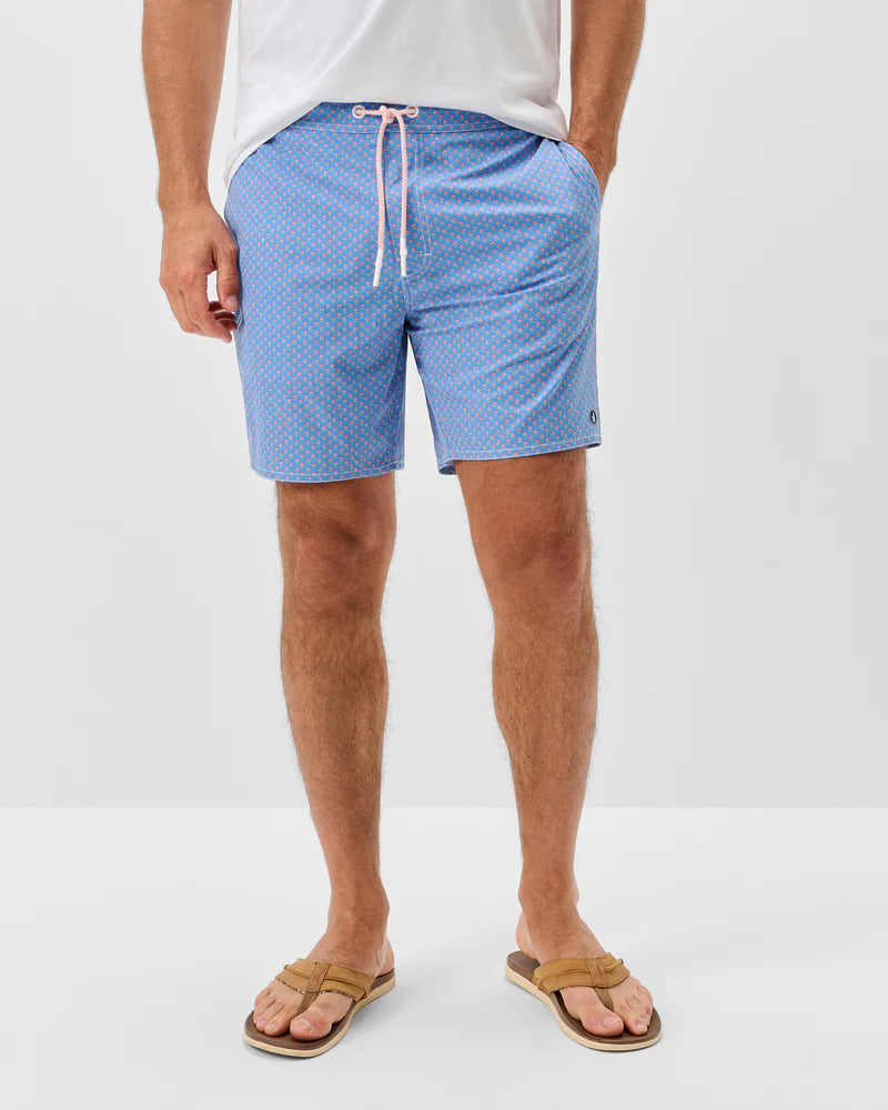 MADEIRA HALF ELASTIC SWIM TRUNK 7 INCH