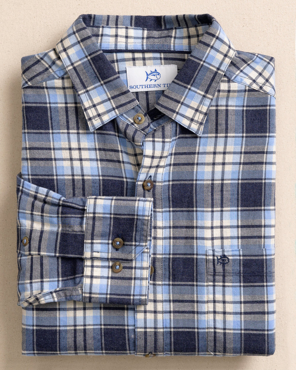 ASHBOROUGH PLAID BRUSHED TWILL