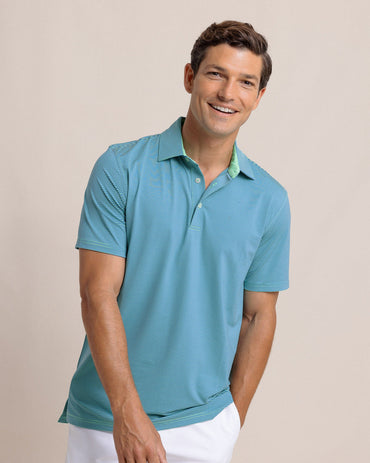 BRRREEZE MEADOWBROOKS STRIPE POLO