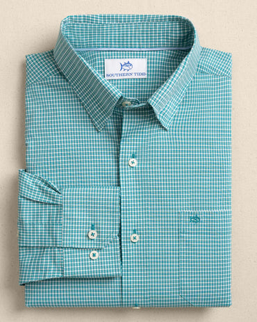 CROFTON PLAID CHARLESTON SPORT SHIRT