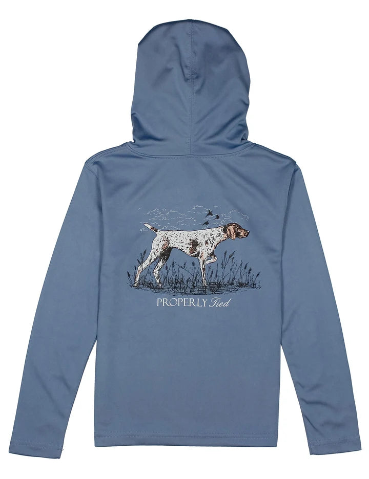 BOYS SHADE PERF HOODIE POINTER