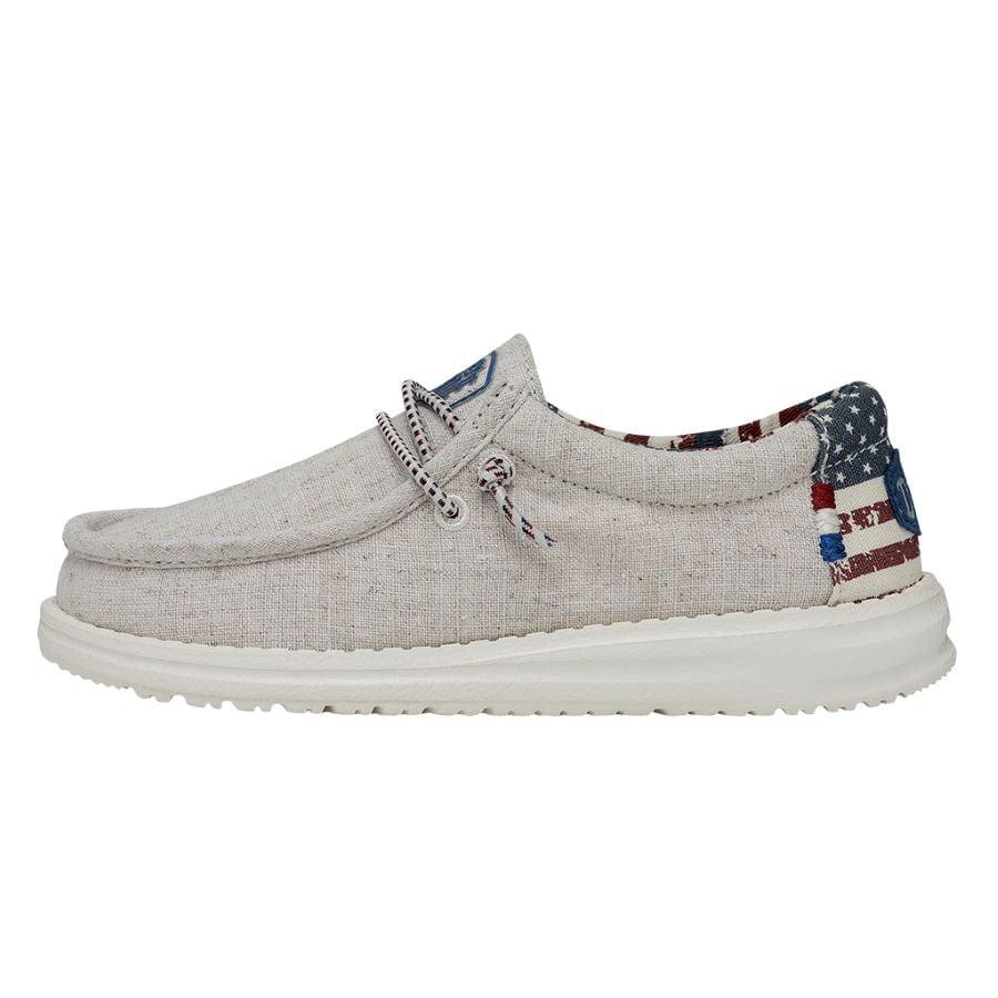 WALLY YOUTH OFF WHITE PATRIOTIC - leinwands.com