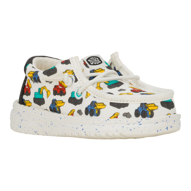 TODDLER WALLY TRUCKS IVORY