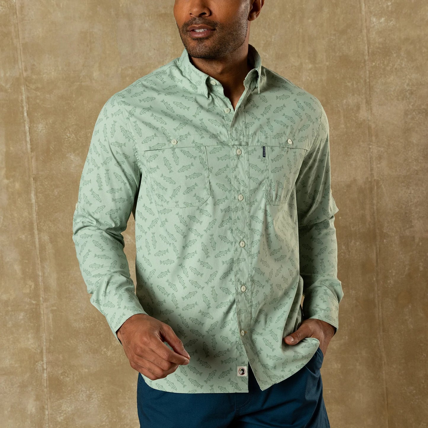 DOBBY GUIDE PERF SHIRT
