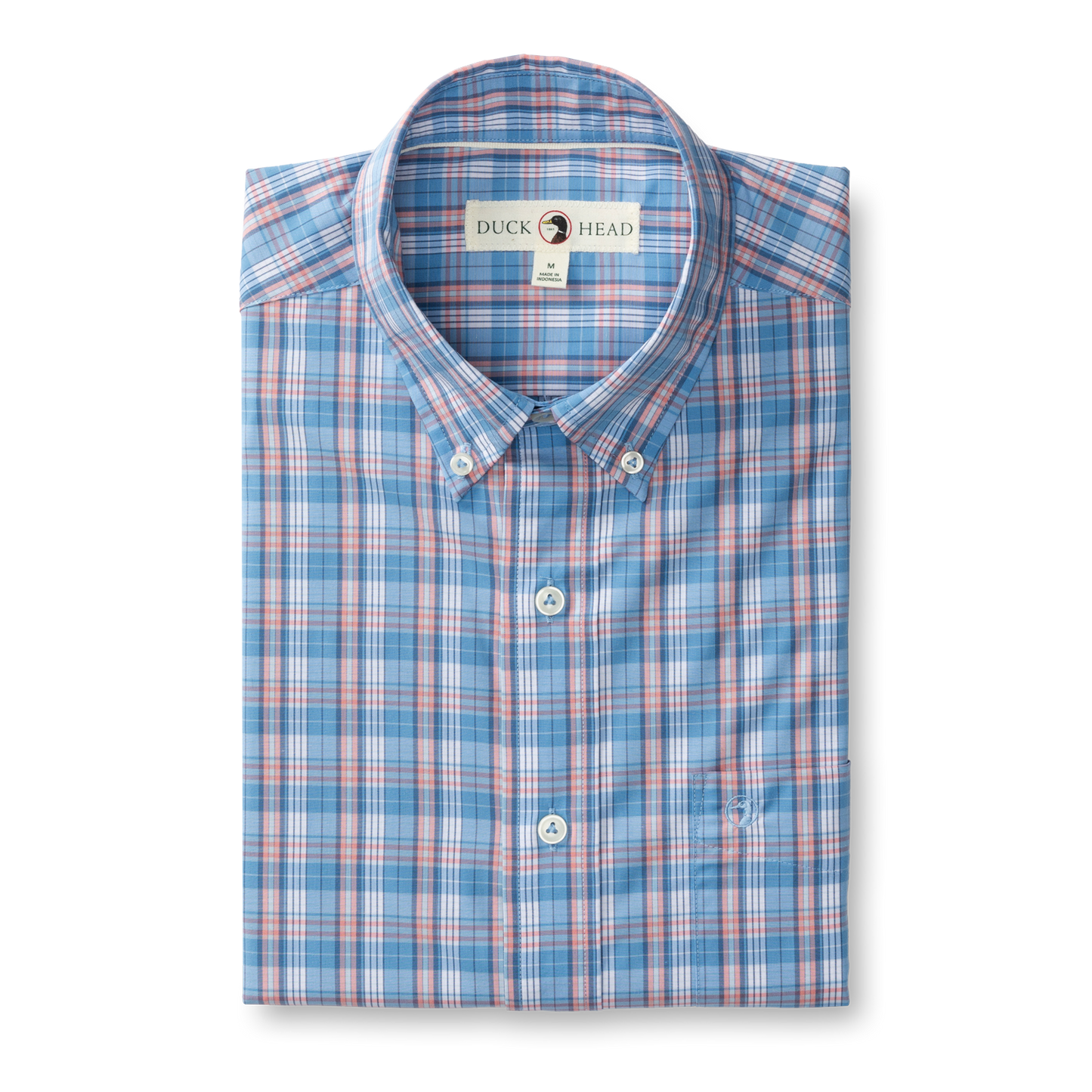 MARCUS PLAID PERF POPLIN LS