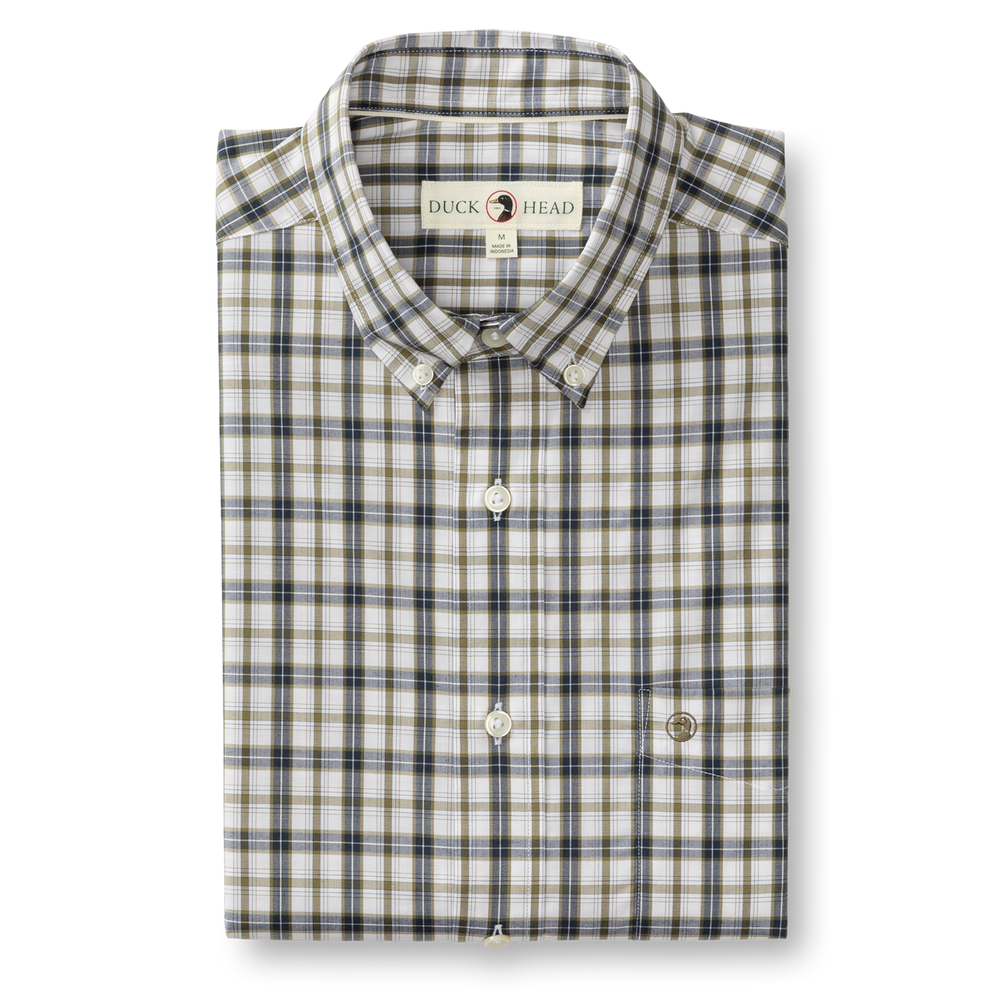 JOPLIN PLAID PERF SHORT SHIRT