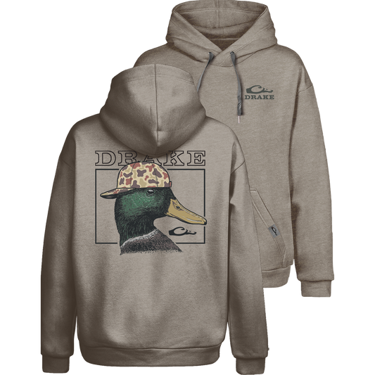 BACK CAP MALLARD GRAPHIC HOODIE
