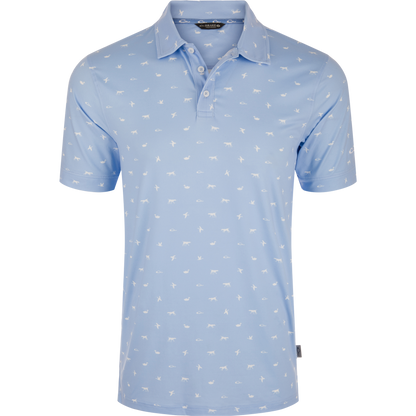 DRAKE PERF PRINT POLO