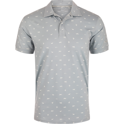 DRAKE PERF PRINT POLO
