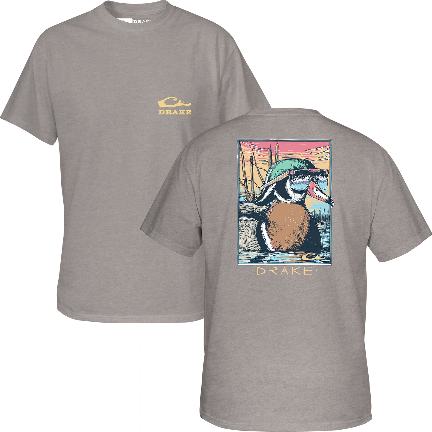 YOUTH POP ART WOOD DUCK SUNGLASSES SS T