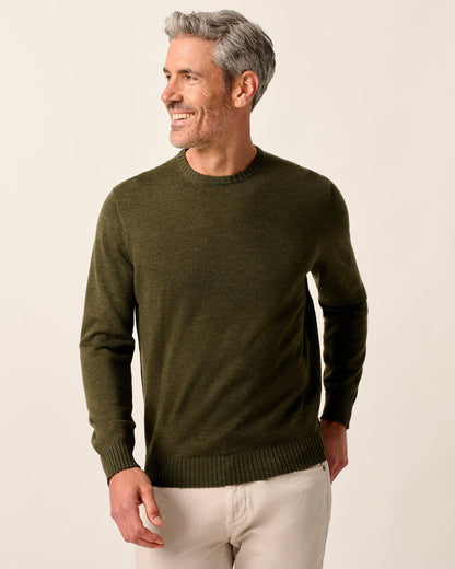 RONALD MERINO WOOL CREWNECK SWEATER