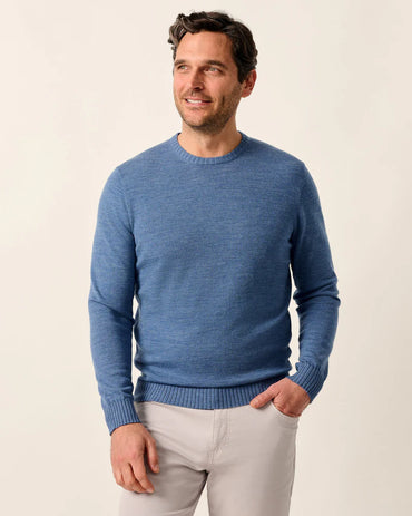 RONALD MERINO WOOL CREWNECK SWEATER