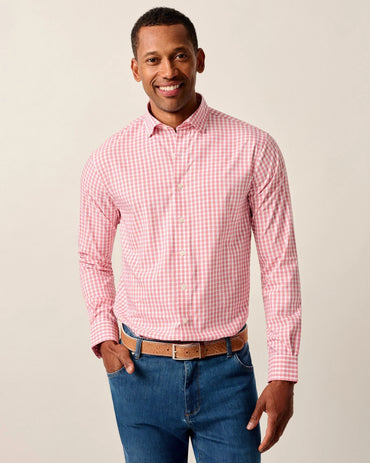 WESTWOOD BUTTON DOWN PERF SHIRT LS