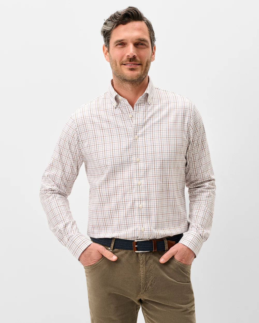 SANDLEWOOD PANE PERF BD SHIRT