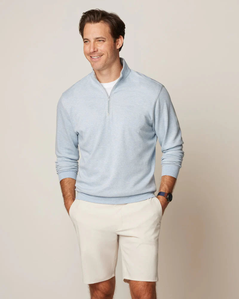 HANKS LIGHTWEIGHT TEXTURED QTR ZIP