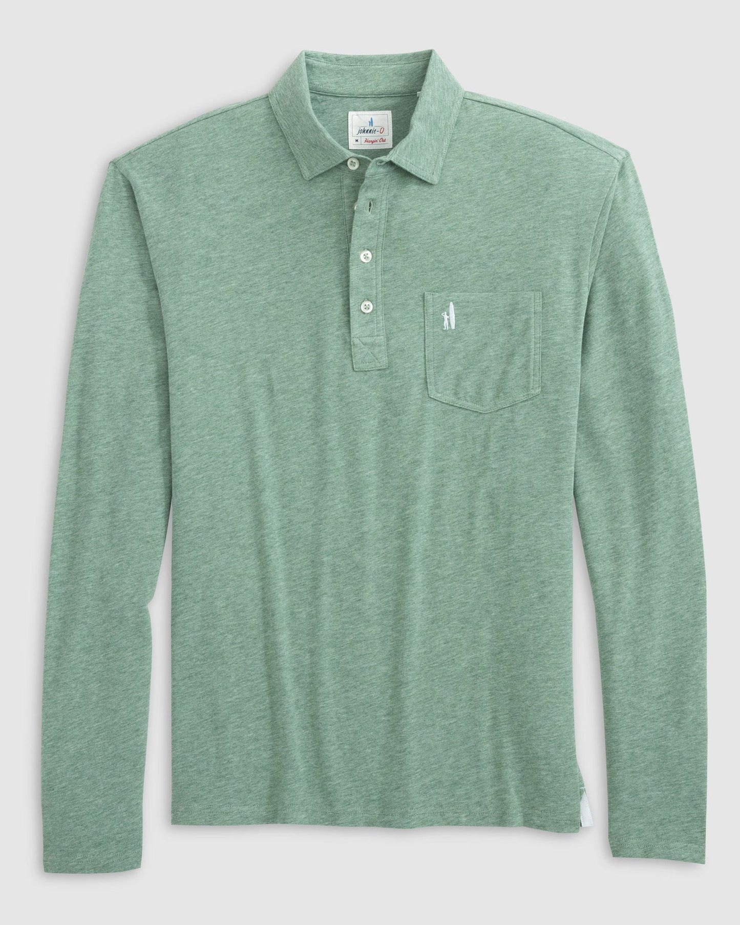 CUTLER FOUR BUTTON POLO LS