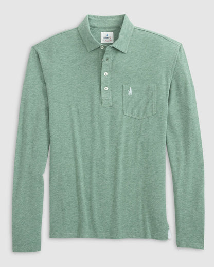 CUTLER FOUR BUTTON POLO LS