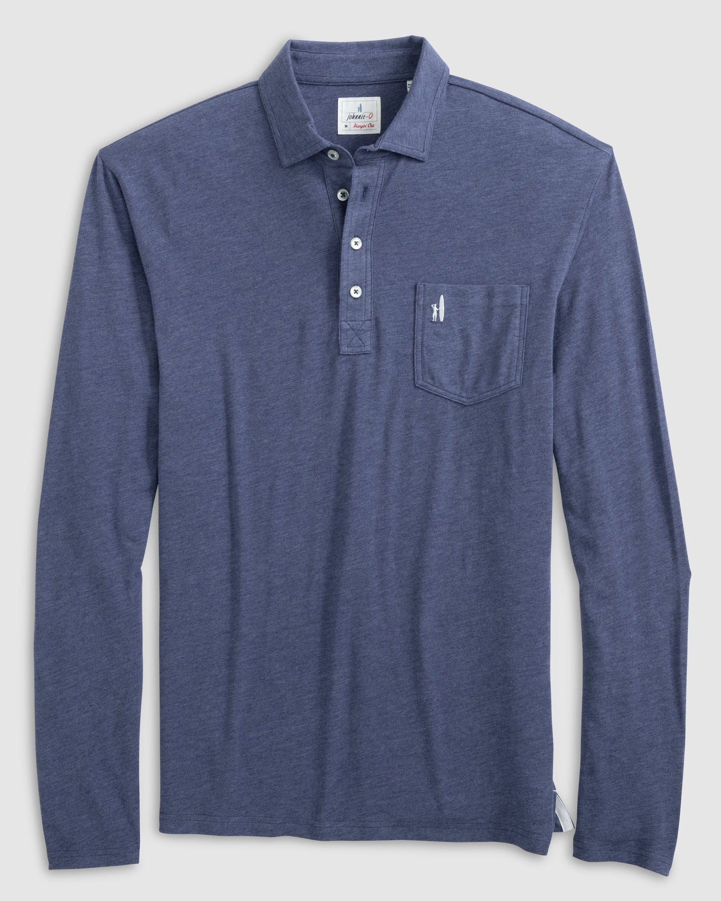 CUTLER FOUR BUTTON POLO LS