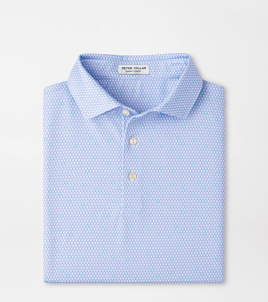 GEO SKULL PERF JERSEY POLO