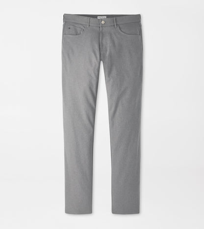 EB66 MELANGE PERF FIVE POCKET PANT