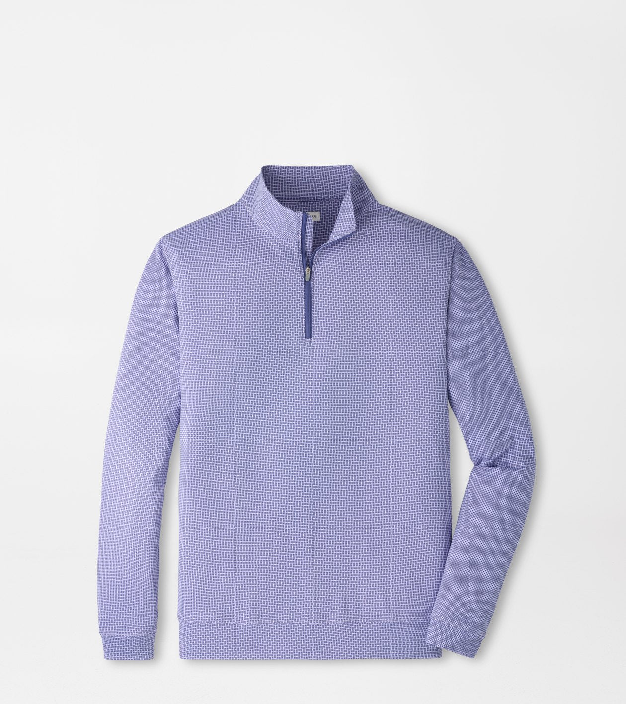 PERTH BASKETWEAVE PERF QTR ZIP