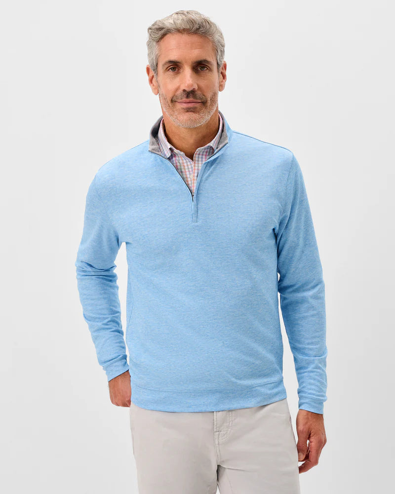PIRCIO DRI RELEASE HEATHERED QTR ZIP