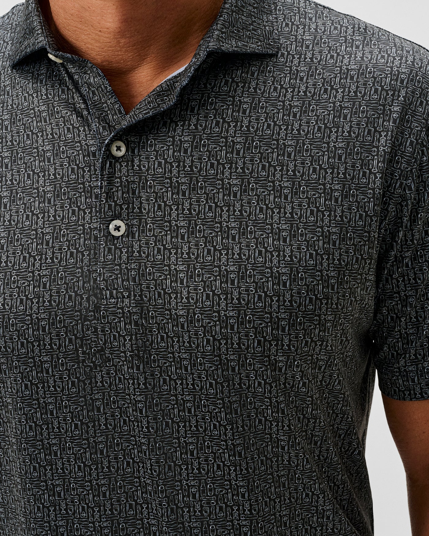 POPPING TOPS FEATHERWEIGHT PERF POLO