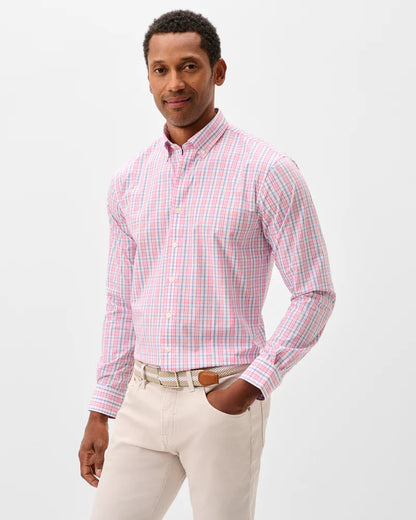 TINSLEY PLAID EVERYDAY PERF BD LS
