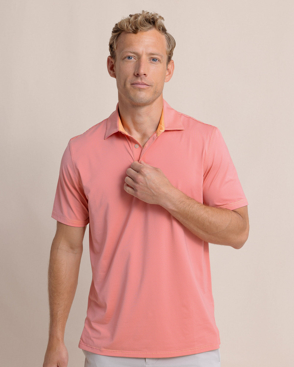 BRRREEZE MEADOWBROOKS STRIPE POLO