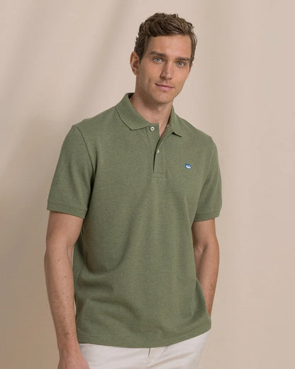 HEATHER SKIPJACK POLO SS