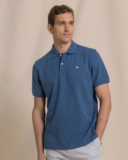 HEATHER SKIPJACK POLO SS