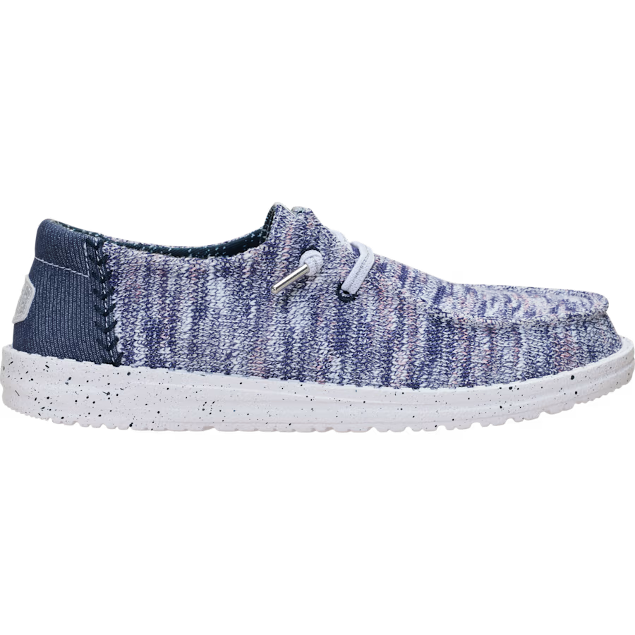 WENDY KNIT SHIMMER NVY MULTI