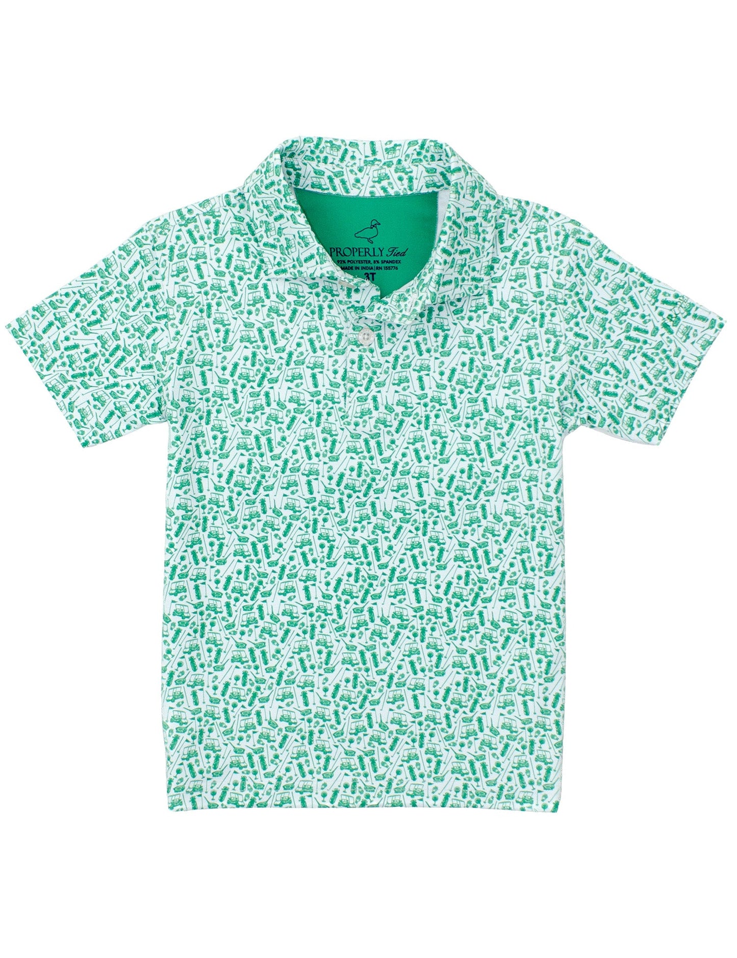 BOYS RANGE POLO BACK NINE
