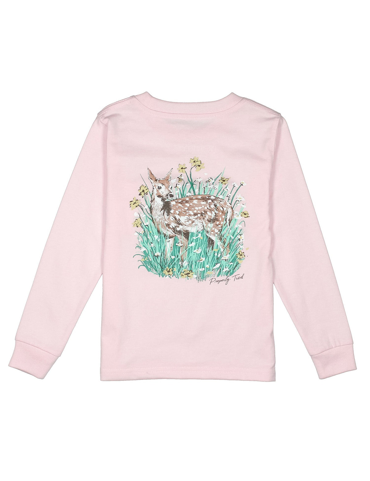 GIRLS FAWN LS T