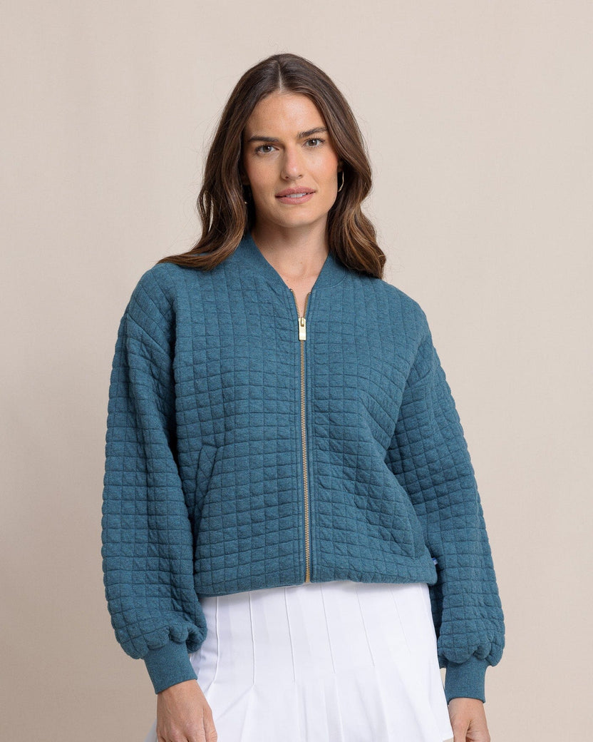 SUTTON QUILTED HEATHER JACKET