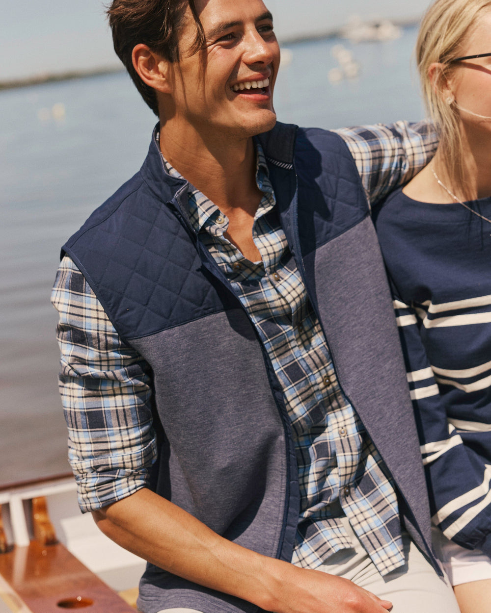WATERFRONT QUILTED VEST